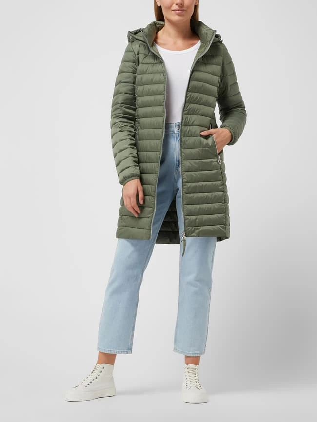 S.Oliver RED LABEL Steppmantel Mit Abnehmbarer Kapuze - Khaki 1 S.Oliver RED LABEL Steppmantel Mit Abnehmbarer Kapuze - Khaki