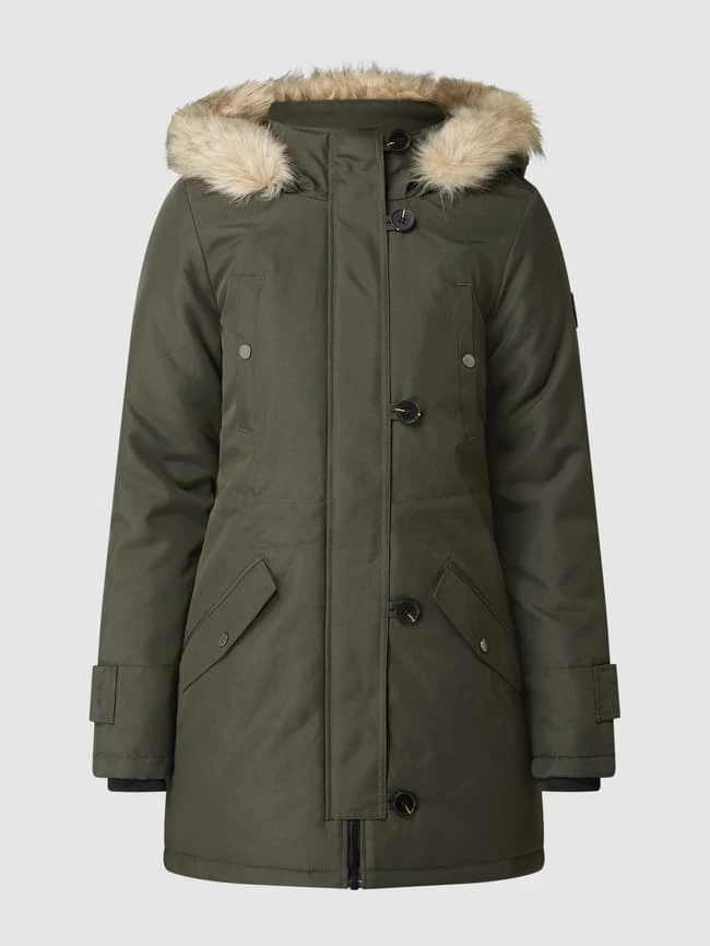Vero Moda Outdoor Parka Mit Webpelz Modell 'Storm' - Dunkelgrün 2 Vero Moda Outdoor Parka Mit Webpelz Modell 'Storm' - Dunkelgrün – Bild 2