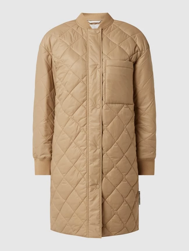 Marc O'Polo Oversized Steppmantel Mit Stehkragen - Schlamm 2 Marc O'Polo Oversized Steppmantel Mit Stehkragen - Schlamm – Bild 2