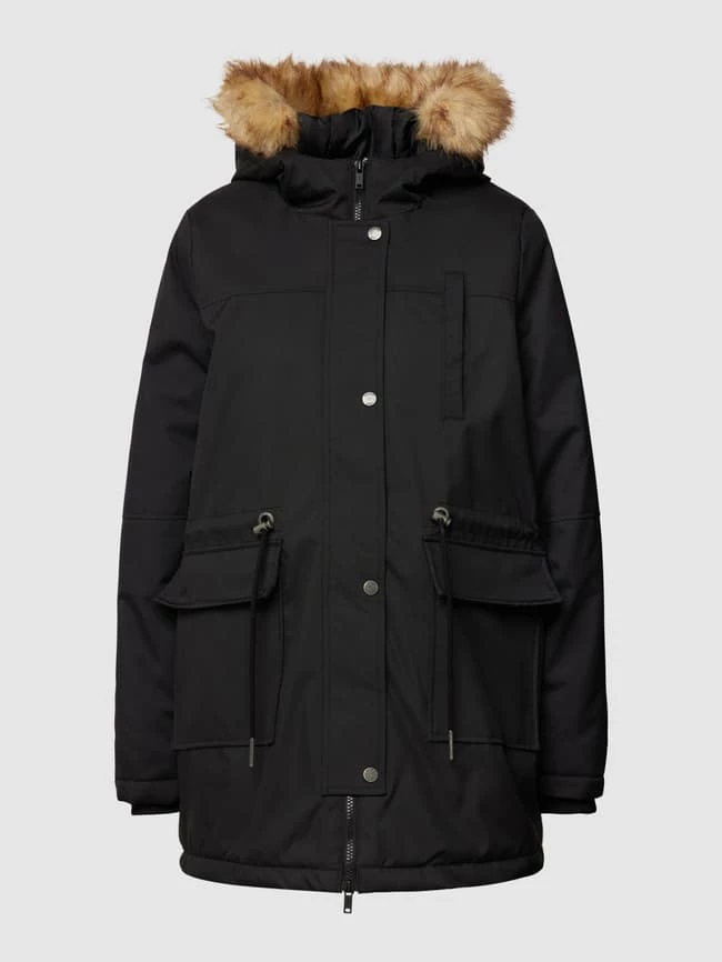 Noisy May Mantel Mit Pattentaschen Modell 'Molly' - Schwarz 2 Noisy May Mantel Mit Pattentaschen Modell 'Molly' - Schwarz – Bild 2