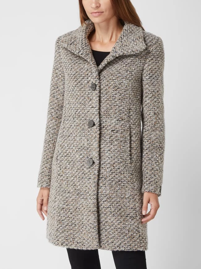 Milo Coats Wollmantel Mit Alpaka-Anteil Modell 'Lisette' - Beige 4 Milo Coats Wollmantel Mit Alpaka-Anteil Modell 'Lisette' - Beige – Bild 4