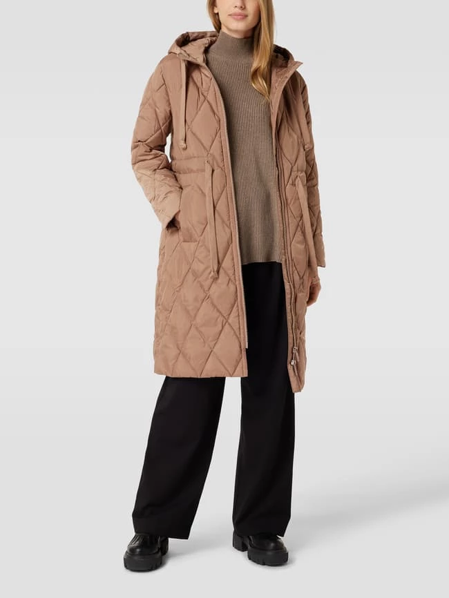 Taifun Steppmantel Mit Taillenzug Modell 'OUTDOOR' - Taupe 1 Taifun Steppmantel Mit Taillenzug Modell 'OUTDOOR' - Taupe