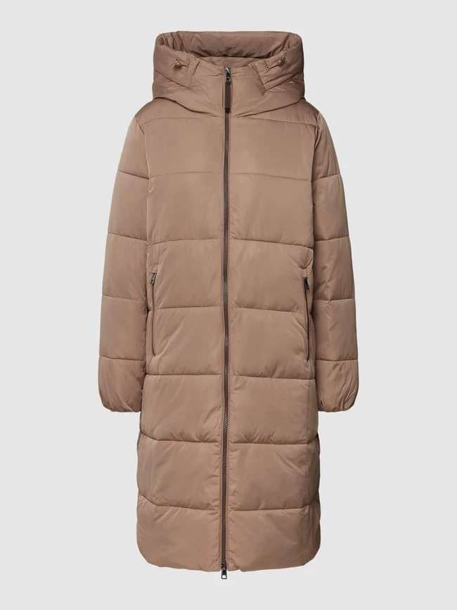 Esprit Collection Steppmantel Mit Kapuze - Taupe 2 Esprit Collection Steppmantel Mit Kapuze - Taupe – Bild 2