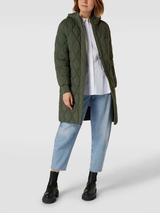 Jake*s Collection Steppmantel Mit Brusttasche - Schilf 1 Jake*s Collection Steppmantel Mit Brusttasche - Schilf