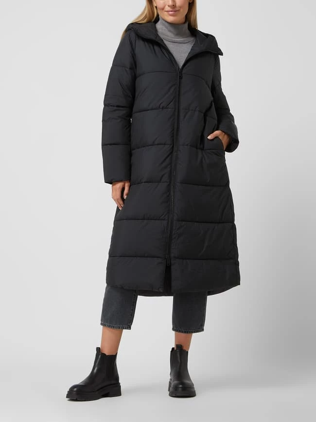 ECOALF Light-Steppmantel Mit Kapuze - Schwarz 5 ECOALF Light-Steppmantel Mit Kapuze - Schwarz – Bild 5