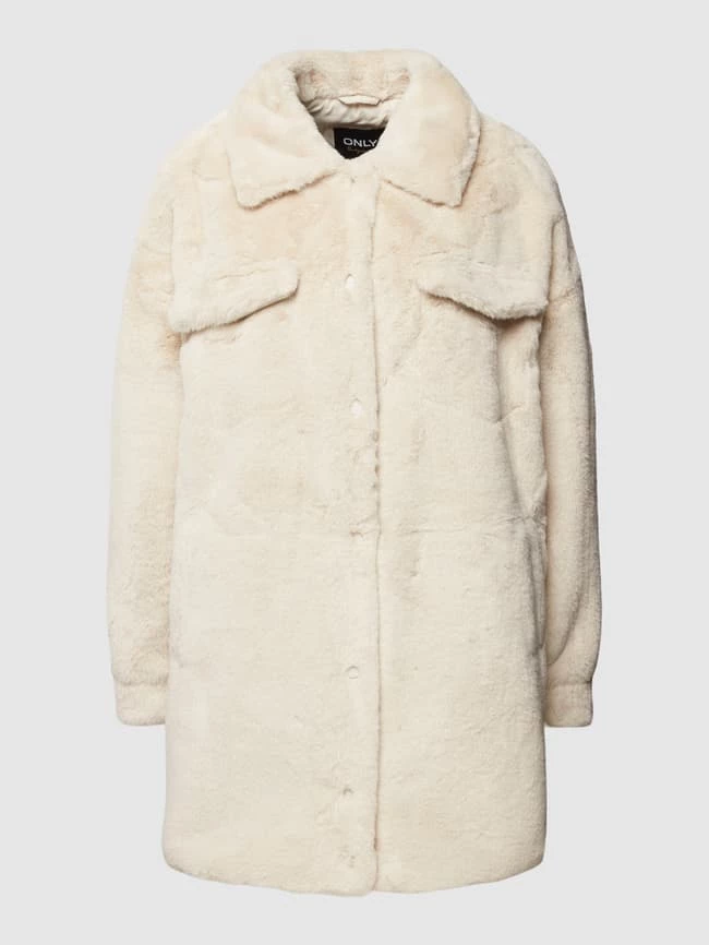 Only Mantel In Fell-Optik Modell 'VIDA' - Beige 2 Only Mantel In Fell-Optik Modell 'VIDA' - Beige – Bild 2