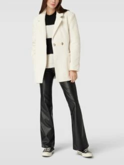Only Mantel Mit Reverskragen Modell 'PIPER' - Offwhite