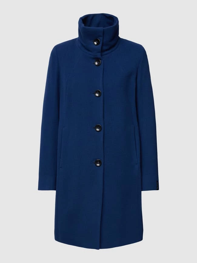 Milo Coats Mantel Mit Seitlichen Eingrifftaschen - Blau 2 Milo Coats Mantel Mit Seitlichen Eingrifftaschen - Blau – Bild 2