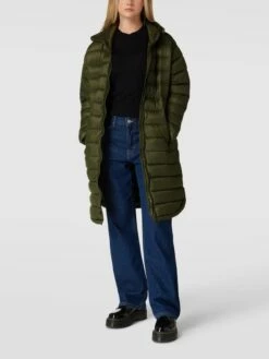 Only Steppmantel Mit Kapuze Modell 'MELODY' - Olivgrün