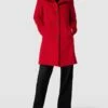 Milo Coats Mantel Mit Seitlichen Eingrifftaschen - Rot