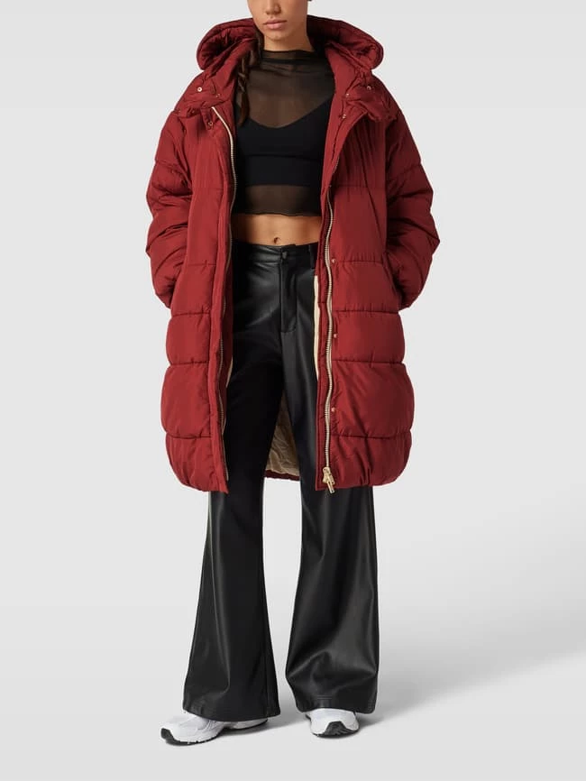 Edc By Esprit Steppmantel Mit Abnehmbarer Kapuze - Terrakotta 1 Edc By Esprit Steppmantel Mit Abnehmbarer Kapuze - Terrakotta