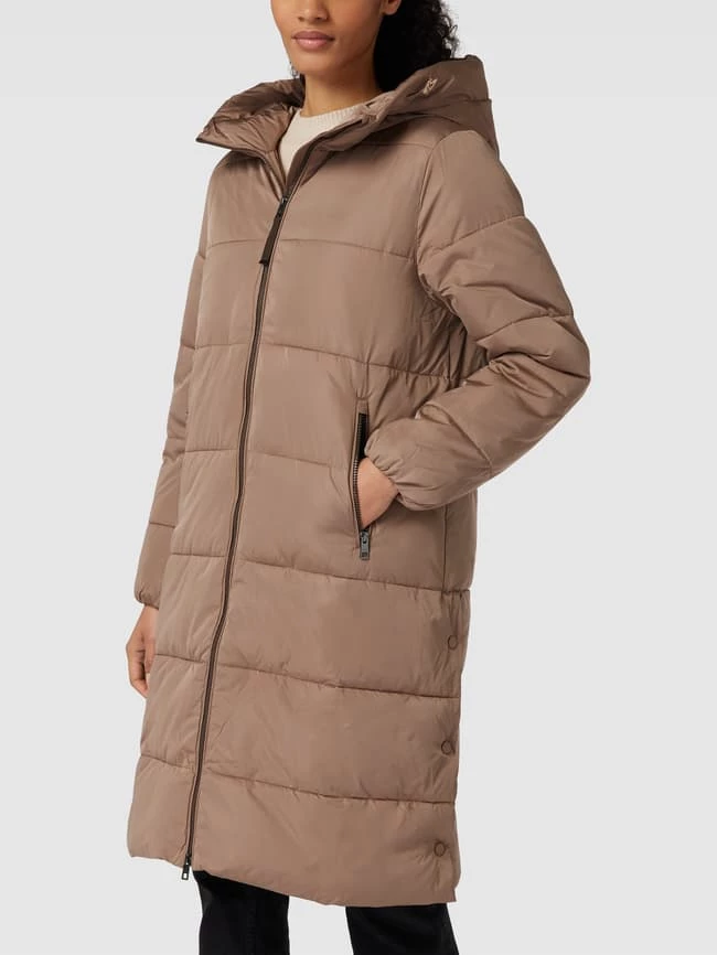 Esprit Collection Steppmantel Mit Kapuze - Taupe 4 Esprit Collection Steppmantel Mit Kapuze - Taupe – Bild 4