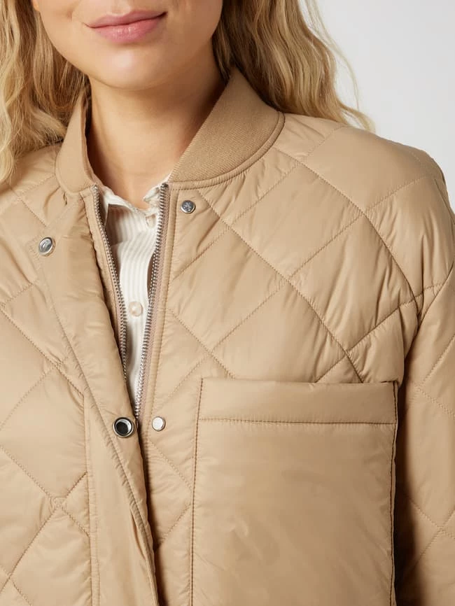 Marc O'Polo Oversized Steppmantel Mit Stehkragen - Schlamm 3 Marc O'Polo Oversized Steppmantel Mit Stehkragen - Schlamm – Bild 3