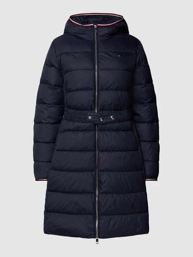 Tommy Hilfiger Steppmantel Mit Kontraststreifen Modell 'SORONA' - Marineblau 2 Tommy Hilfiger Steppmantel Mit Kontraststreifen Modell 'SORONA' - Marineblau – Bild 2