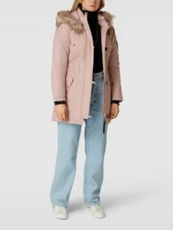 Only Parka Mit Kunstpelzkragen Modell 'ONLIRS' - Rosé