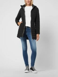 G.I.G.A. DX Steppmantel Mit Abnehmbarer Kapuze Modell 'Bacarya' - Schwarz