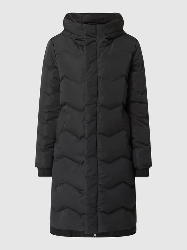 Fransa Steppmantel Mit Kapuze - Schwarz 2 Fransa Steppmantel Mit Kapuze - Schwarz – Bild 2