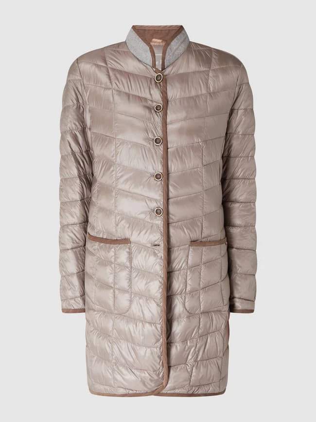 White Label Steppmantel Mit Wattierung - Taupe 2 White Label Steppmantel Mit Wattierung - Taupe – Bild 2