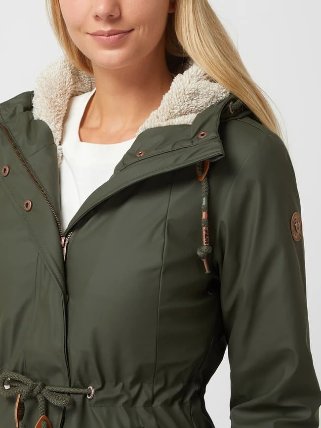 Ragwear Parka Mit Teddyfutter Modell 'Monadis' - Olivgrün 3 Ragwear Parka Mit Teddyfutter Modell 'Monadis' - Olivgrün – Bild 3